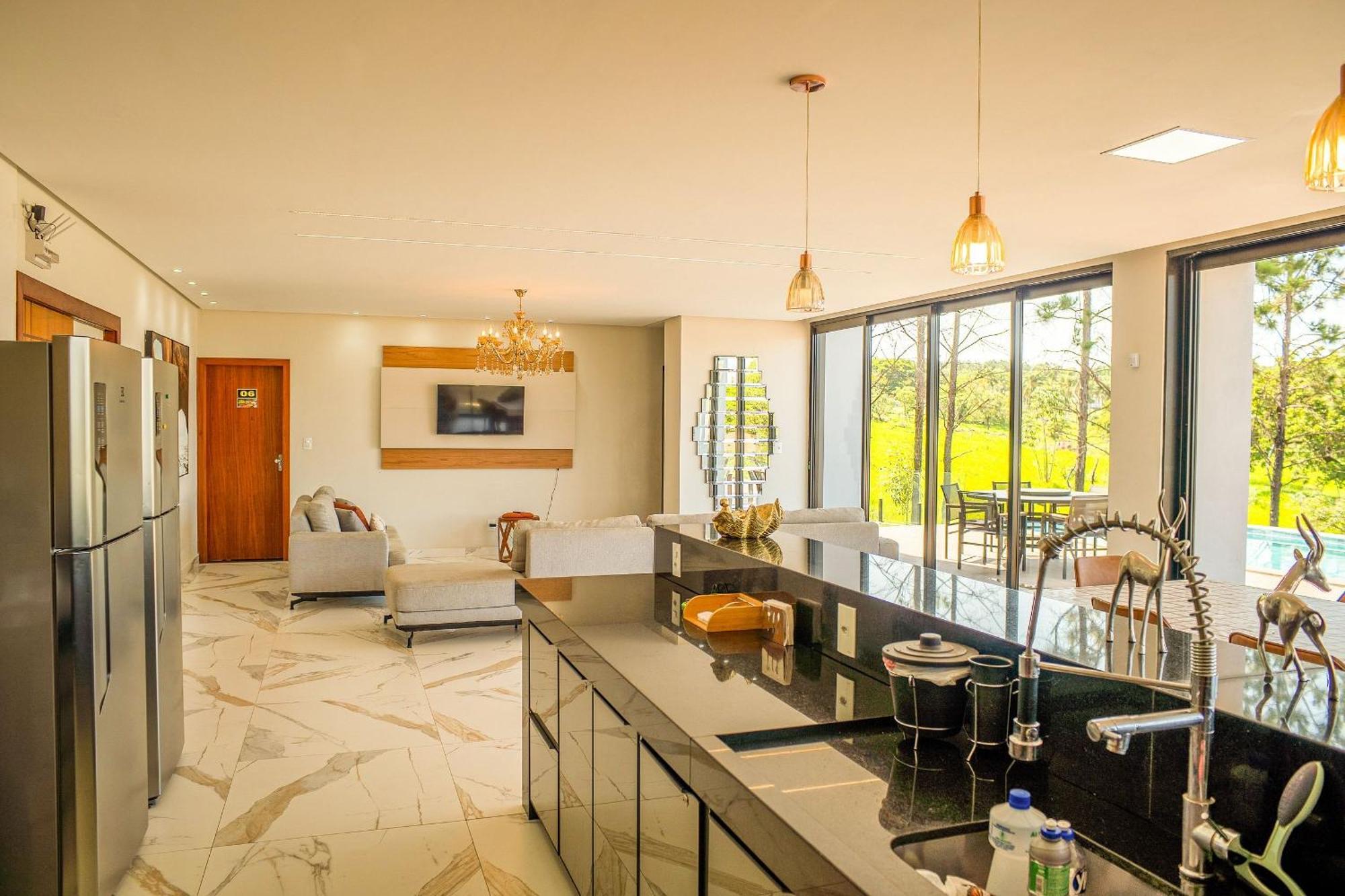 Pousada Com Piscina, Jacuzzi E Com Vista Em Capitolio - Casa Decore 외부 사진